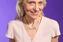 Load image into Gallery viewer, Lace Earrings No. 1 - onyx or labradorit