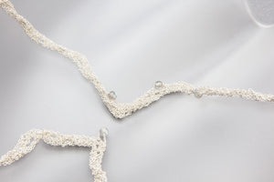 Lace Necklace No. 3 - Onyx or Labradorit