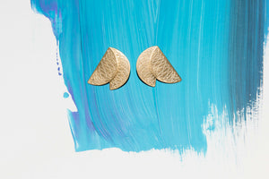 Double Moon Earrings